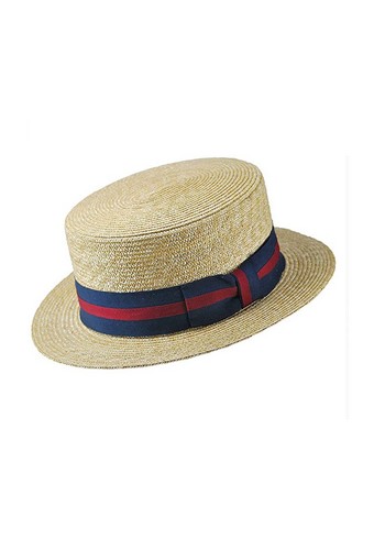 chapeau-canotier-bandeau-rayures