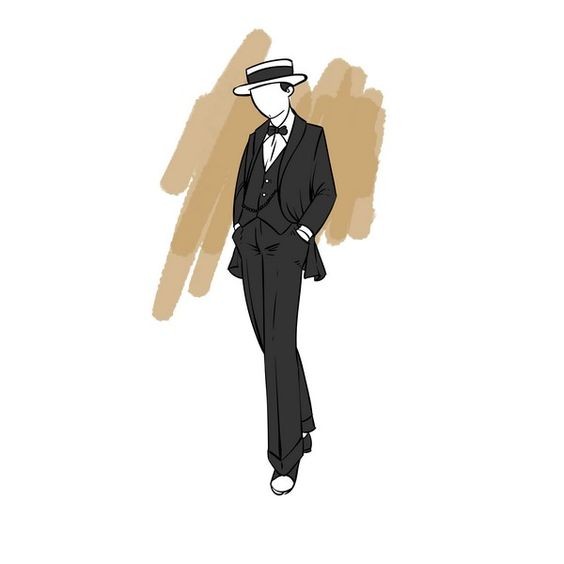 Veste de costume pour homme Gatsby