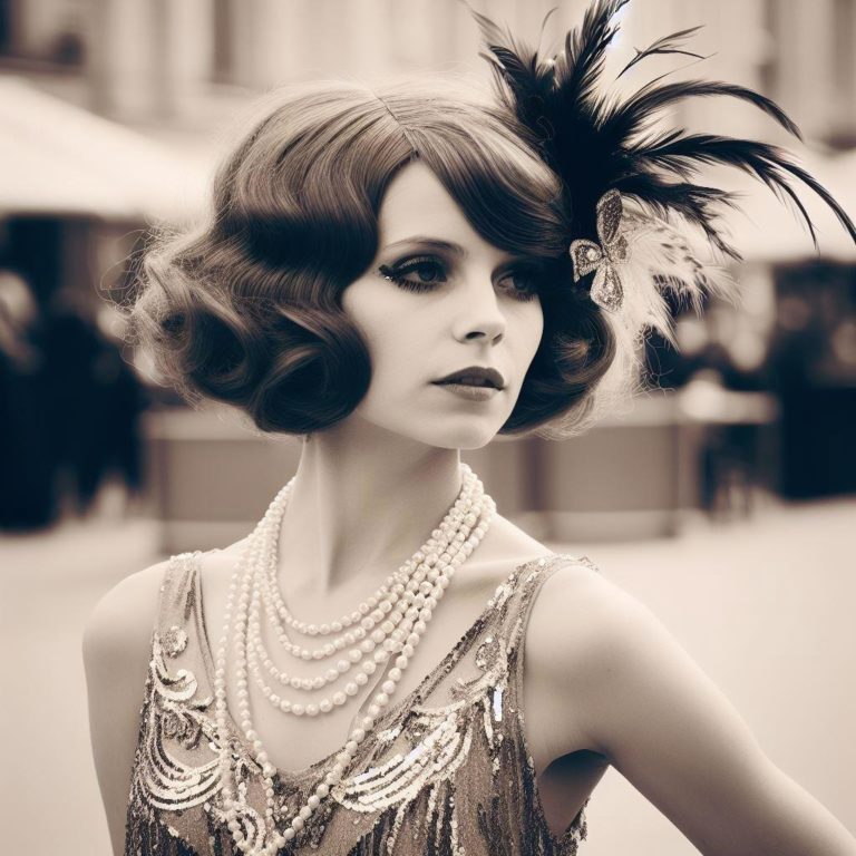 Charleston Coiffure Annee 20 Cheveux Mi Long