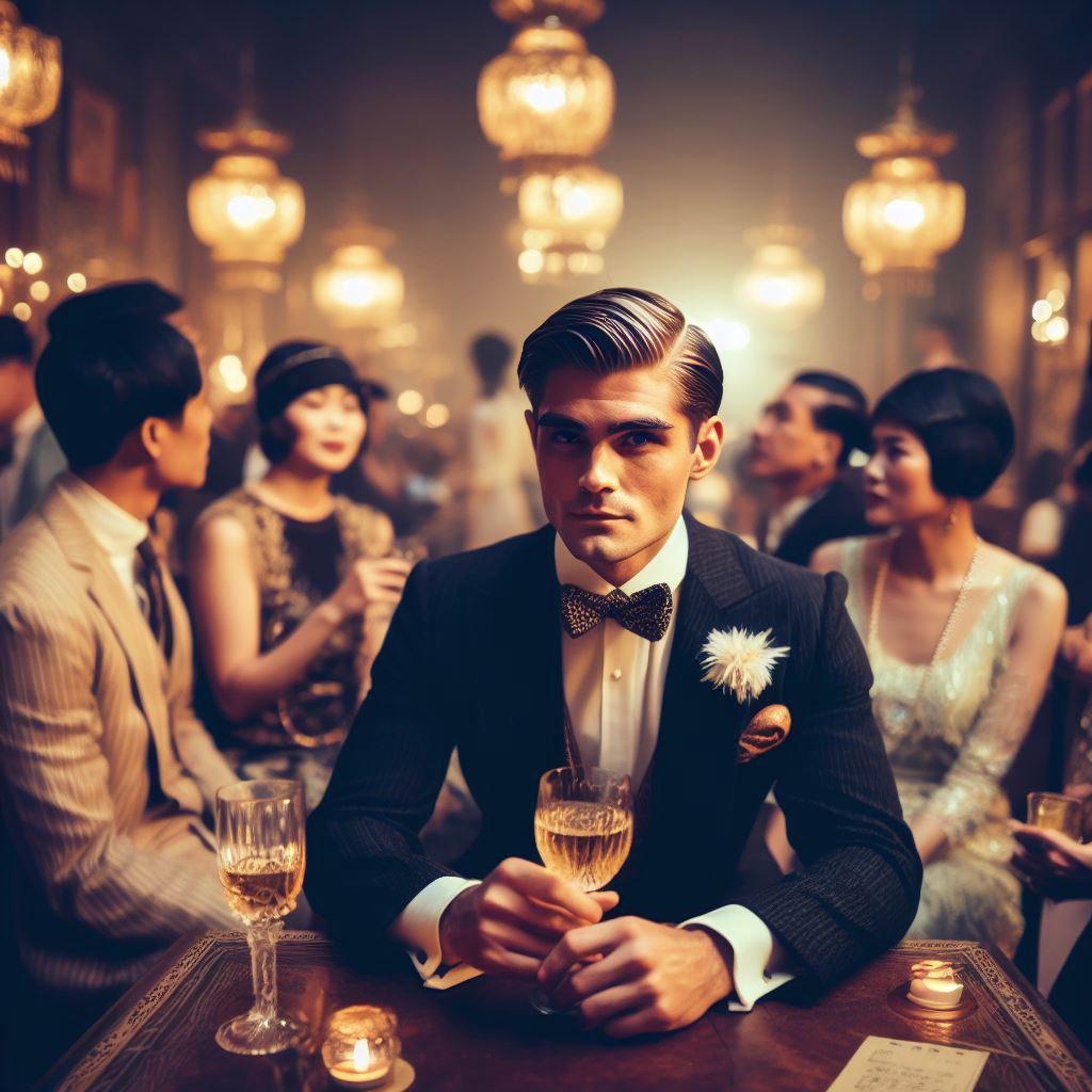 Costume des années 1920 pour homme, costume de Gatsby des années 20,  costume de mafia, ensemble d'accessoires de costume des années 20,  accessoires